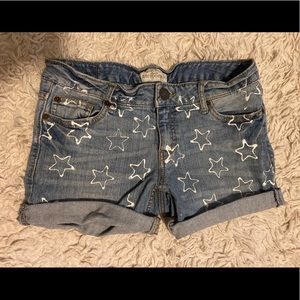 Aeropostale Star Jean Shorts